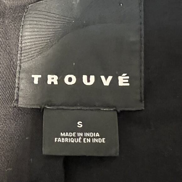 Womens Size S Moto Jacket Lambskin Leather Black Buttery Soft - Picture 6 of 7